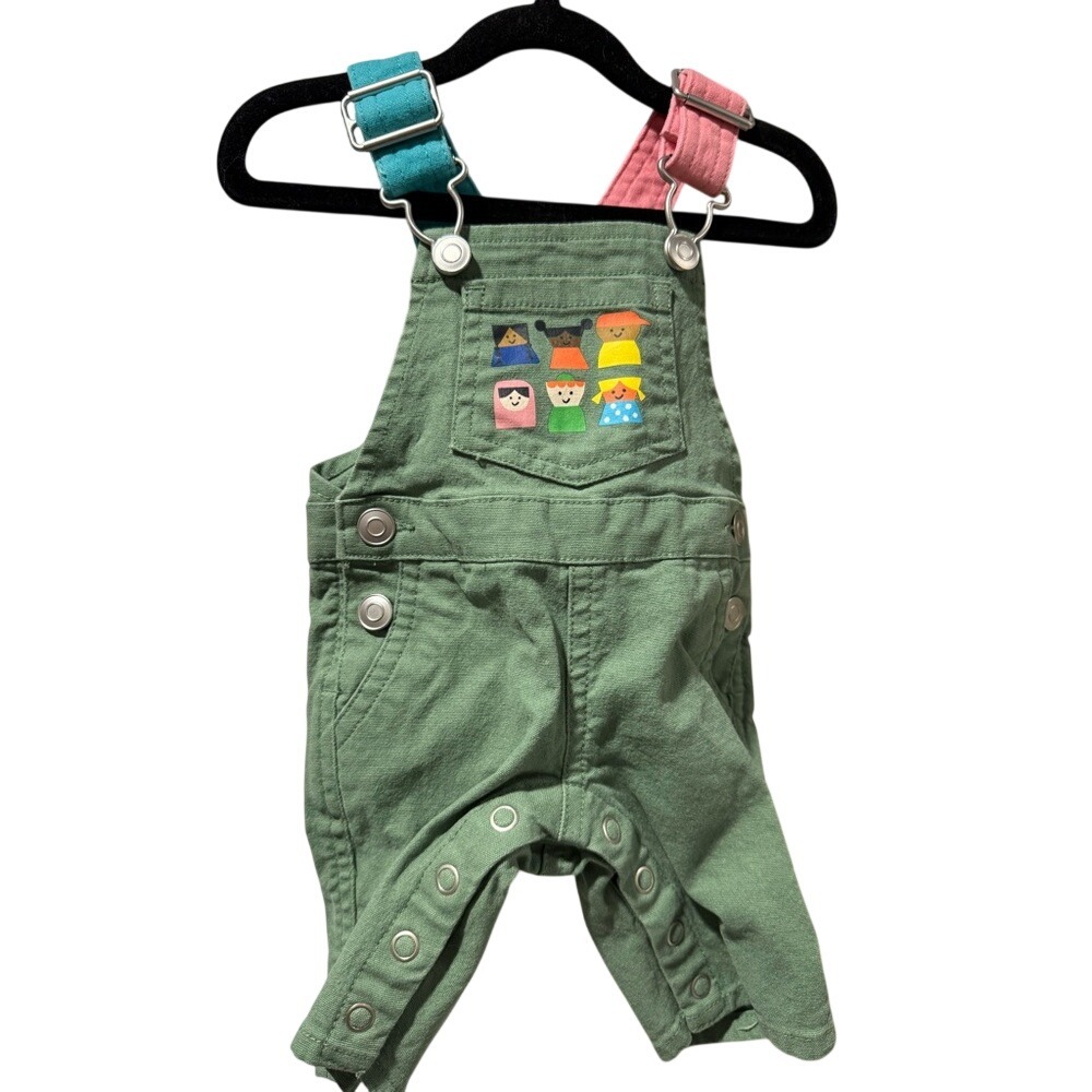 Christian Robinson X Target Overalls people cottagecore newborn unisex 0-3m